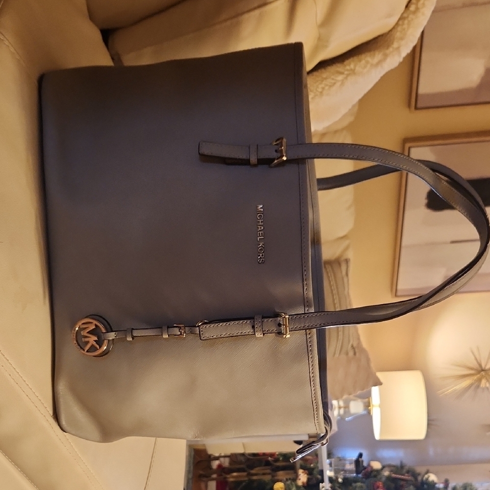 Michael Kors Navy Tote Bag